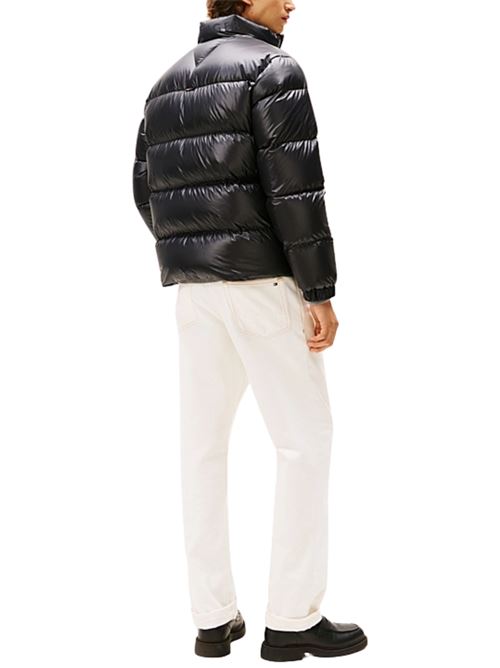 Piumino lucido nero Tommy Hilfiger | MW0MW40617BDS